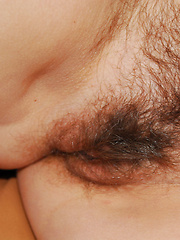 Hairy pussied MILF sucks cock and gets fucked!